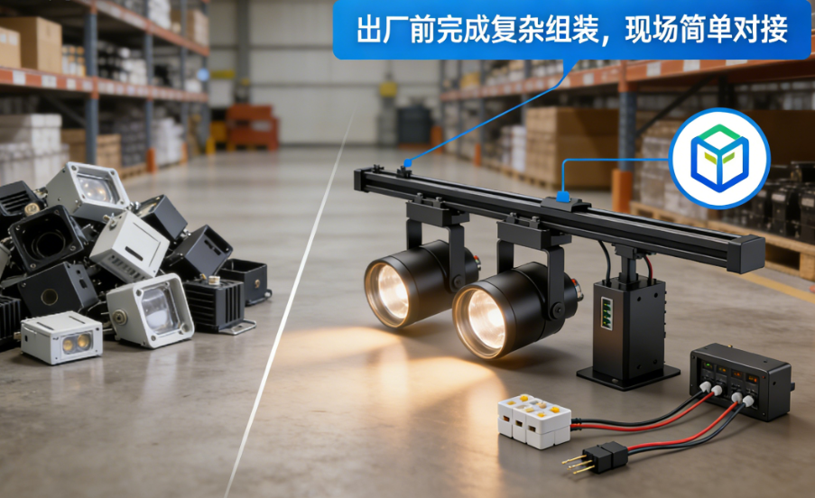 你們的定制燈具，在現(xiàn)場(chǎng)安裝起來會(huì)不會(huì)很麻煩，增加我們的施工成本？