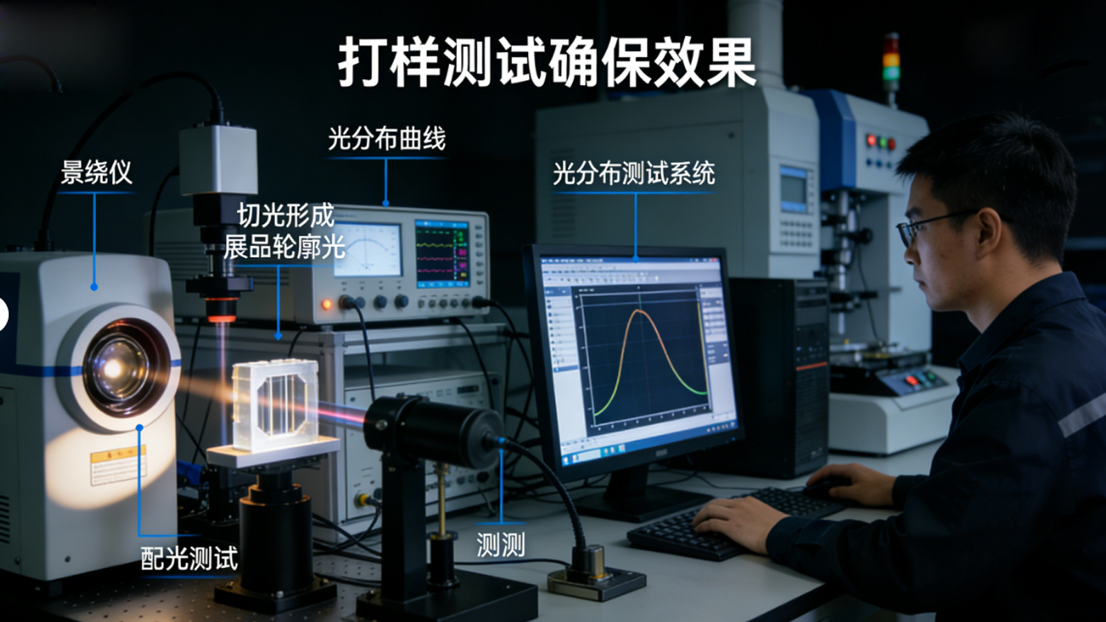 我需要一個(gè)非常特殊的光學(xué)效果（如極窄光束、精準(zhǔn)切光），你們能實(shí)現(xiàn)嗎？